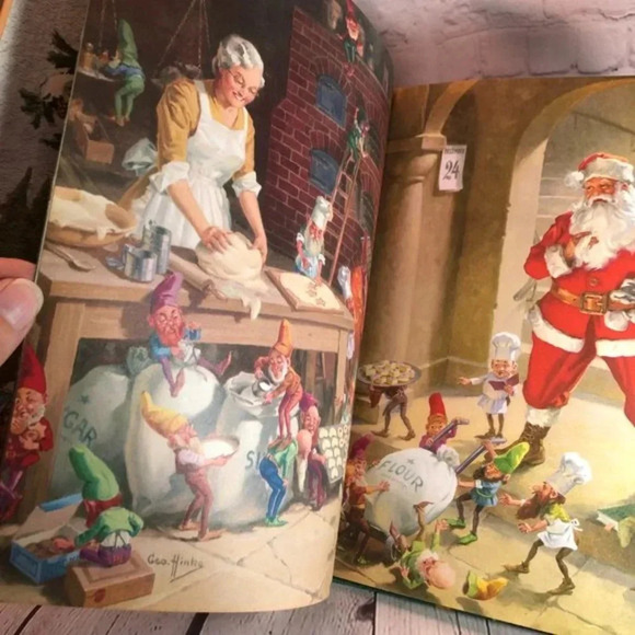 Pair of vintage childrens Christmas books - Picture 12 of 12